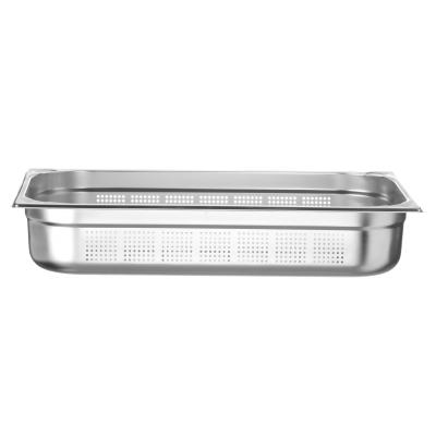 Kontejner GN 1/1 perforovaný, HENDI, Kitchen Line, GN 1/1, 14L, (H)100mm | 807132